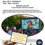 Movies in the Park Moana