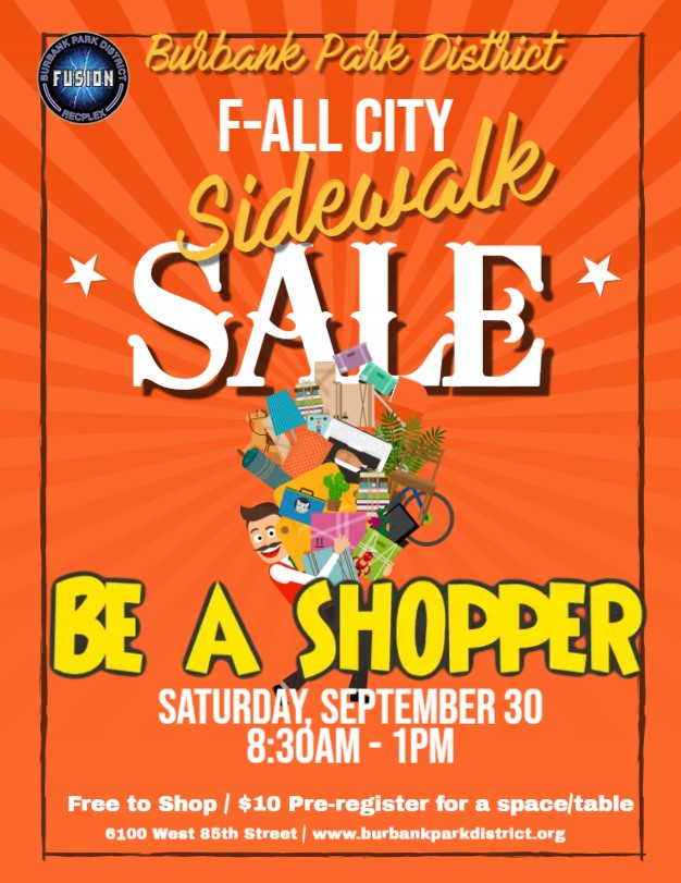 Shopper City Sidewalk Sale