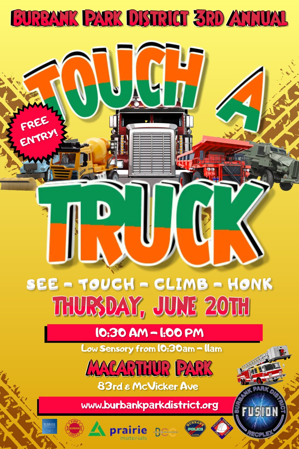 Orange Touch A Truck Fundraiser Event Post Te (1)